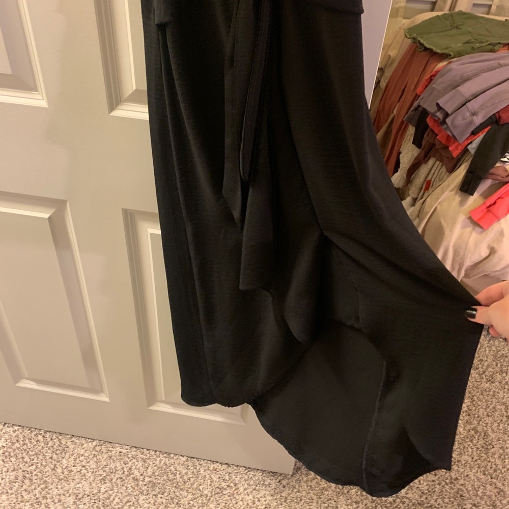 Black high low dress. Boutique bought.